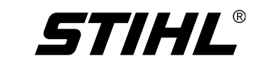Stihl логотип чёрно-белый