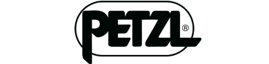 Petzl логотип чёрно-белый